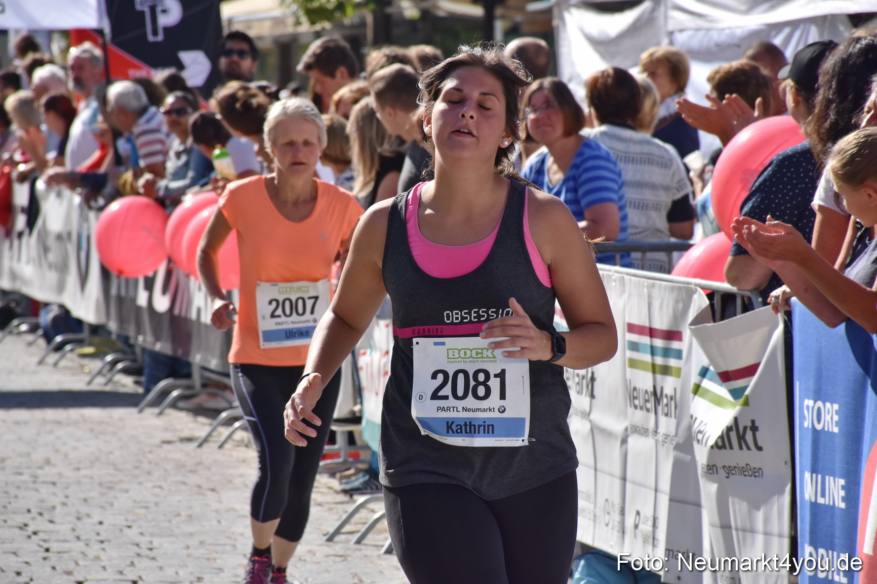 Zieleinlauf Stadtlauf Neumarkt 2018 0616