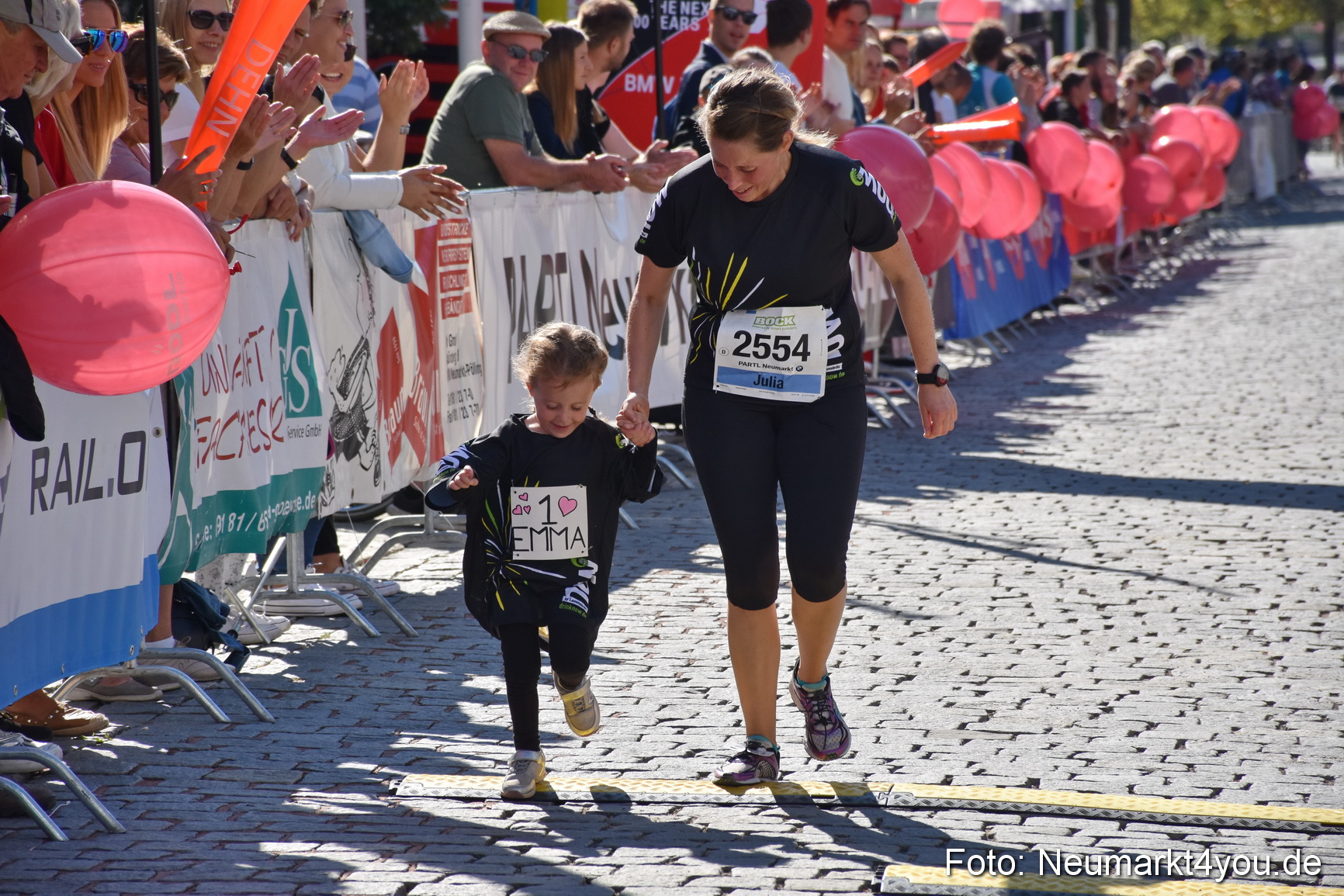Zieleinlauf Stadtlauf Neumarkt 2018 0627