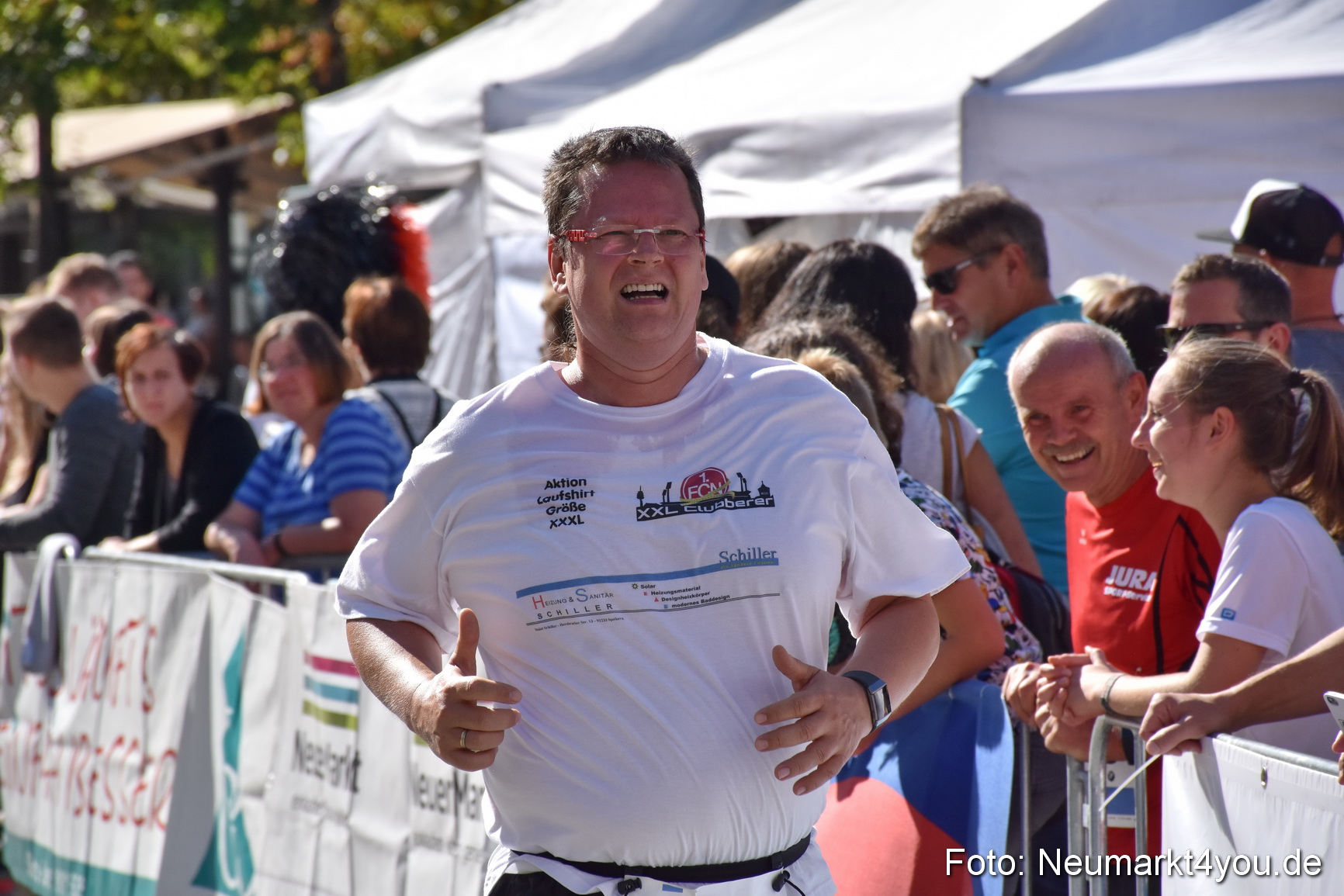Zieleinlauf Stadtlauf Neumarkt 2018 0636