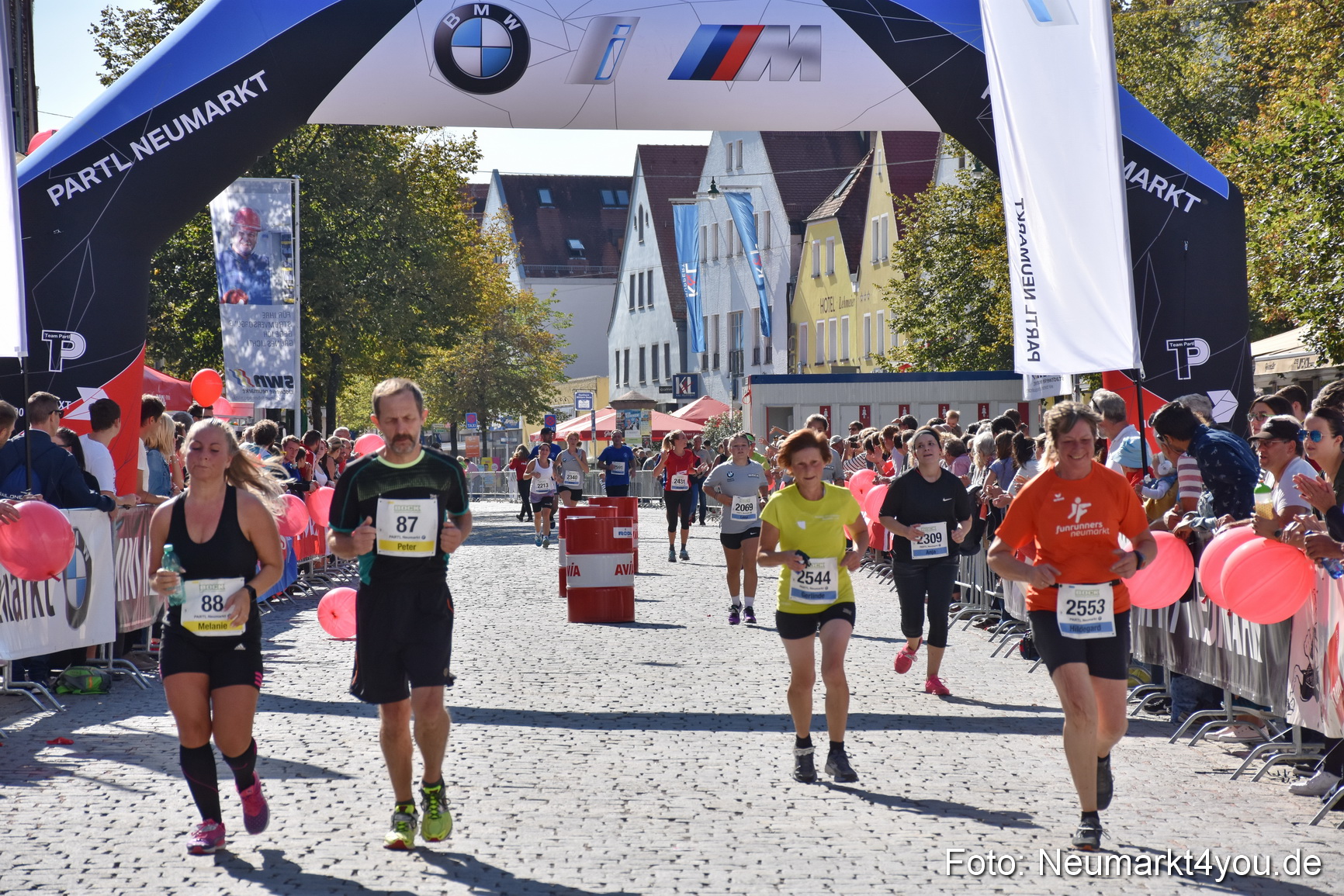 Zieleinlauf Stadtlauf Neumarkt 2018 0660