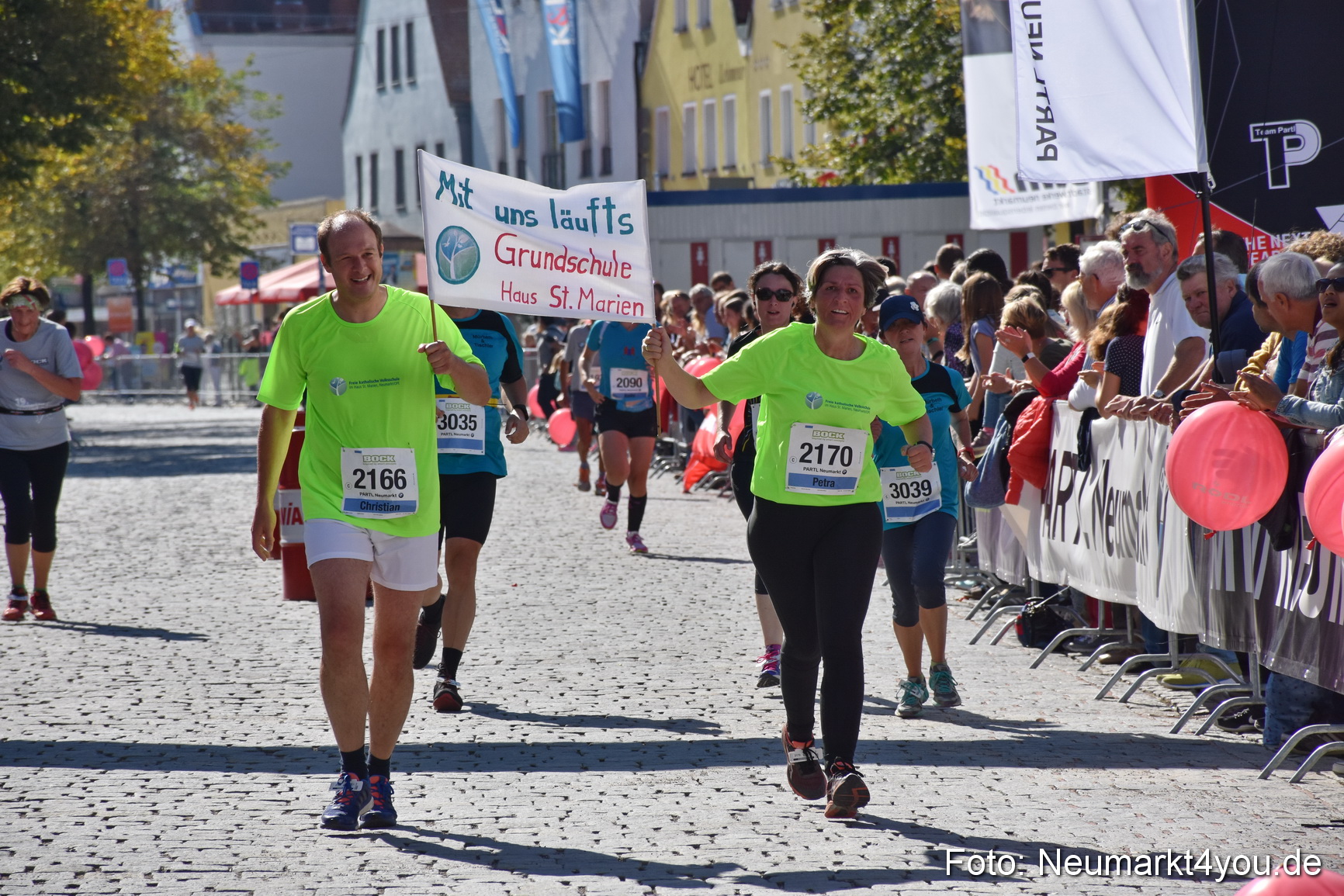 Zieleinlauf Stadtlauf Neumarkt 2018 0670