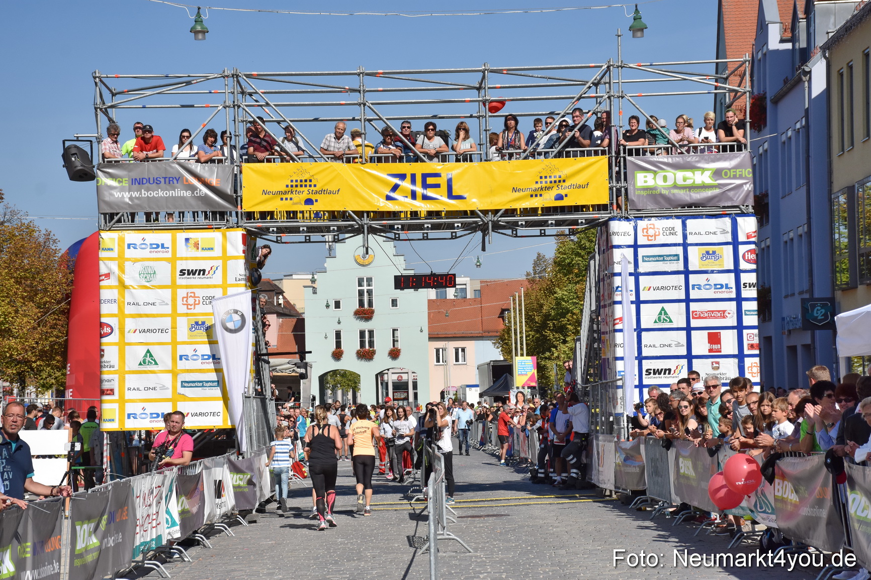 Zieleinlauf Stadtlauf Neumarkt 2018 0678
