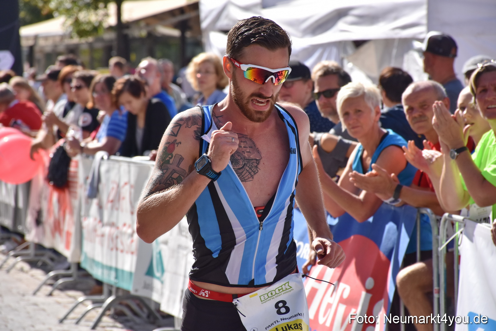 Zieleinlauf Stadtlauf Neumarkt 2018 0724