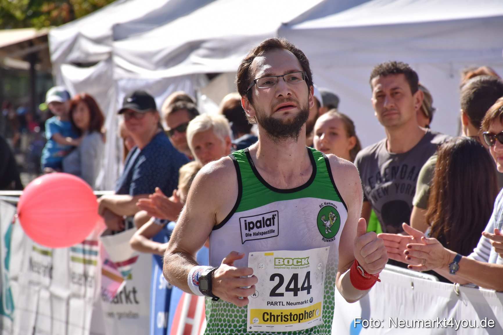 Zieleinlauf Stadtlauf Neumarkt 2018 0725