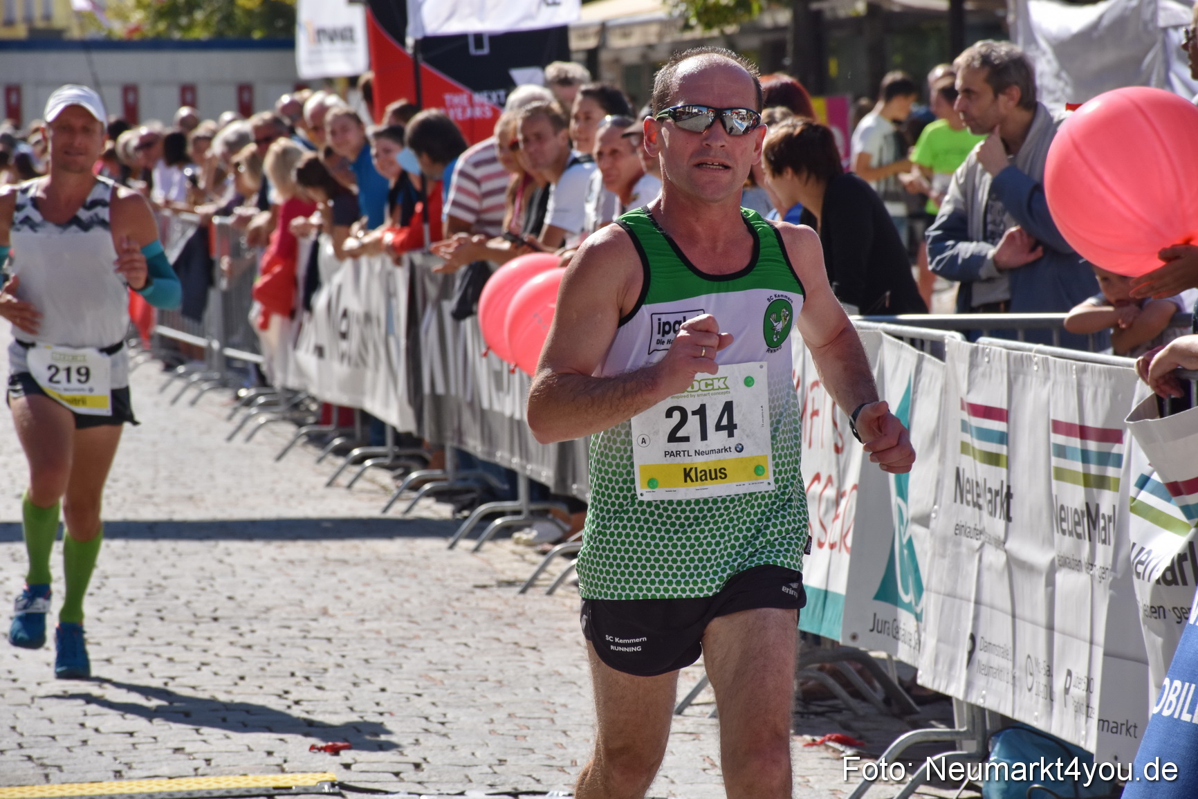 Zieleinlauf Stadtlauf Neumarkt 2018 0729