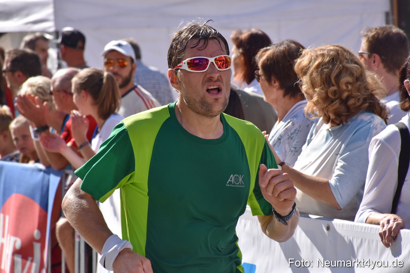 Zieleinlauf Stadtlauf Neumarkt 2018 0732