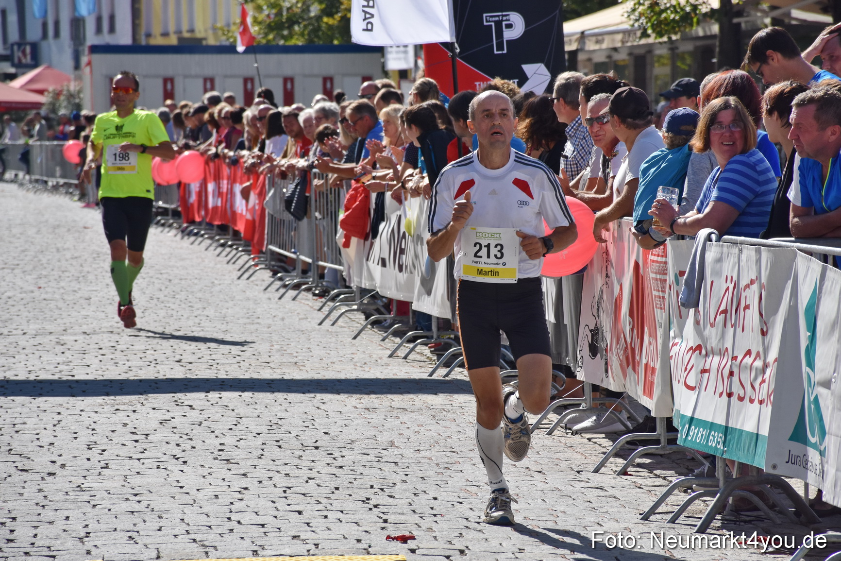 Zieleinlauf Stadtlauf Neumarkt 2018 0737