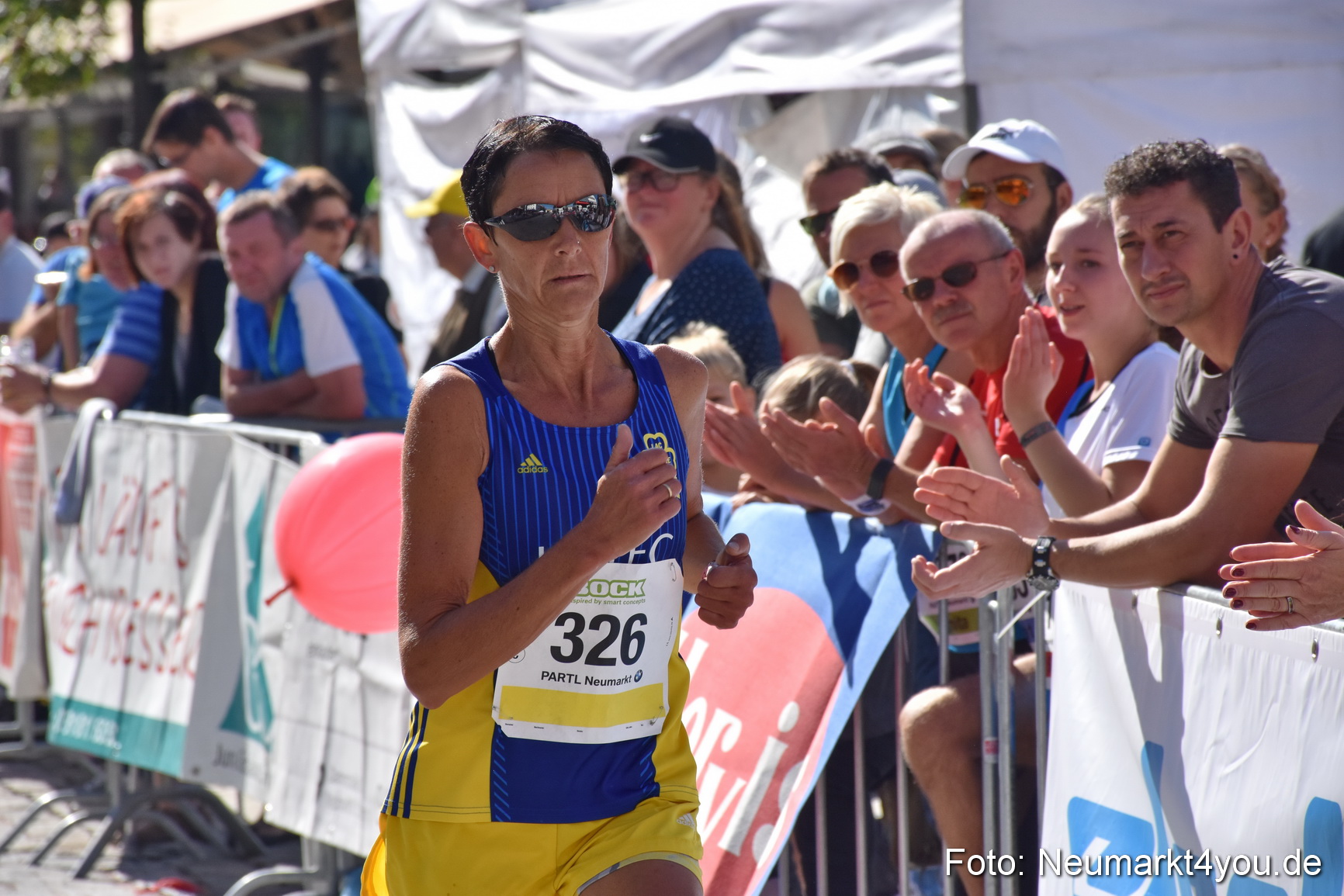 Zieleinlauf Stadtlauf Neumarkt 2018 0739