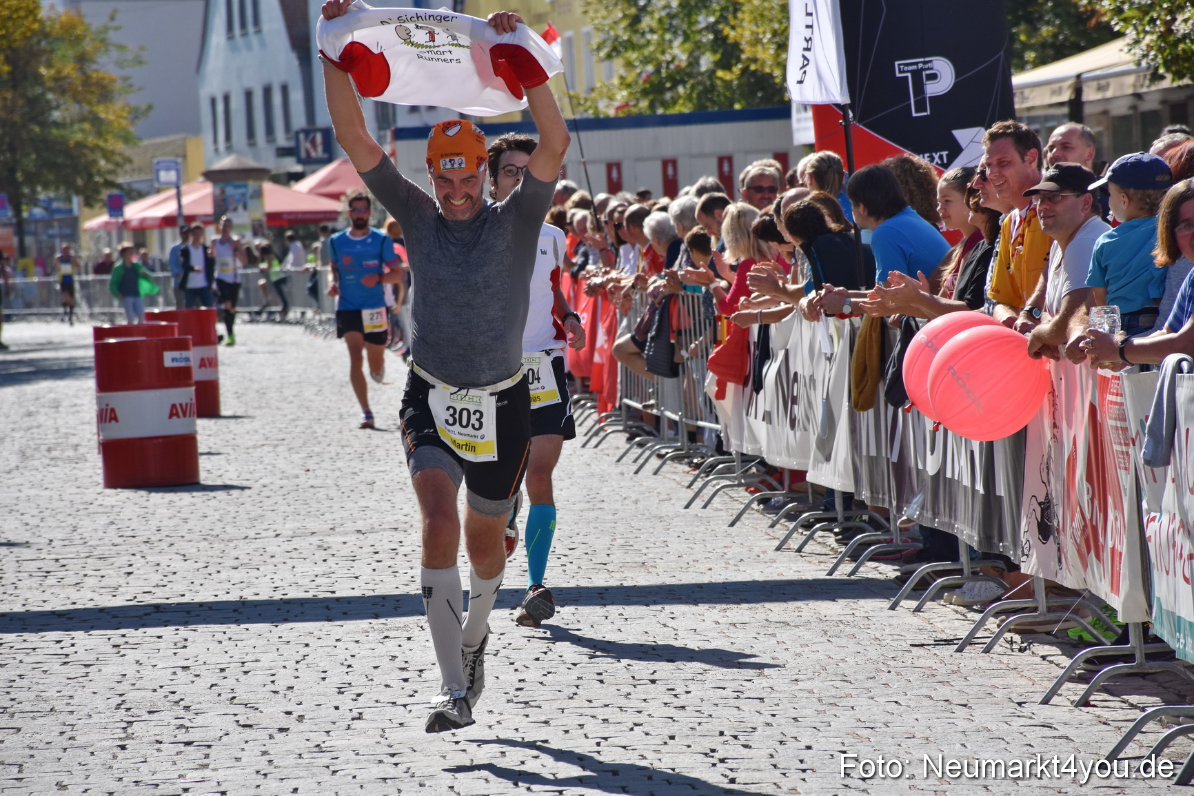 Zieleinlauf Stadtlauf Neumarkt 2018 0740