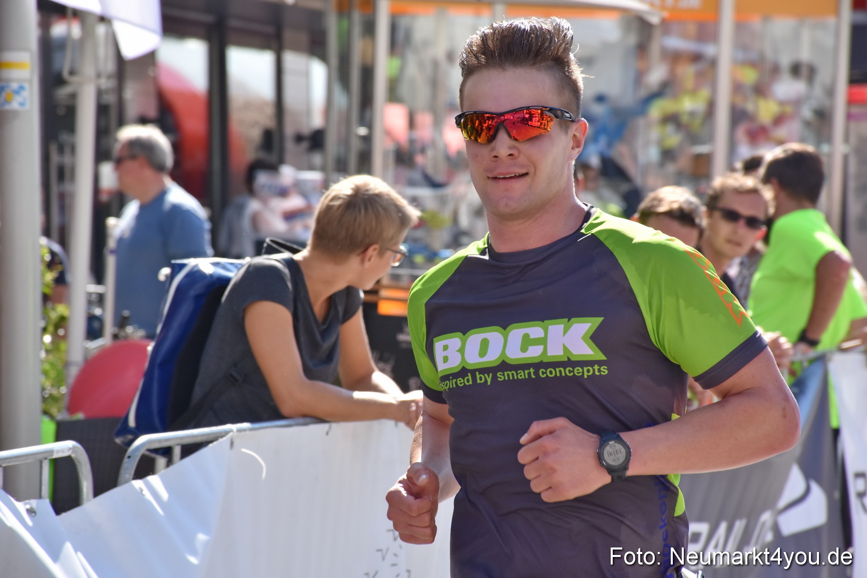 Zieleinlauf Stadtlauf Neumarkt 2018 0755