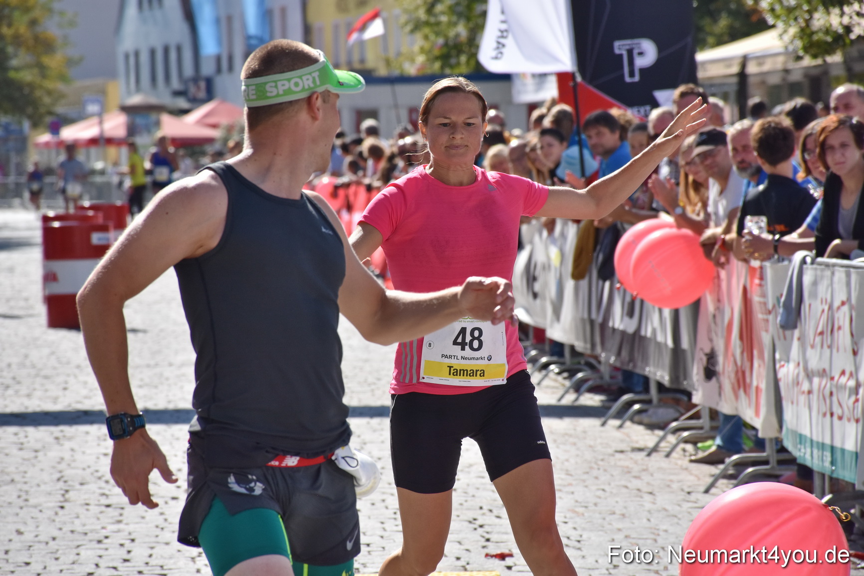 Zieleinlauf Stadtlauf Neumarkt 2018 0758
