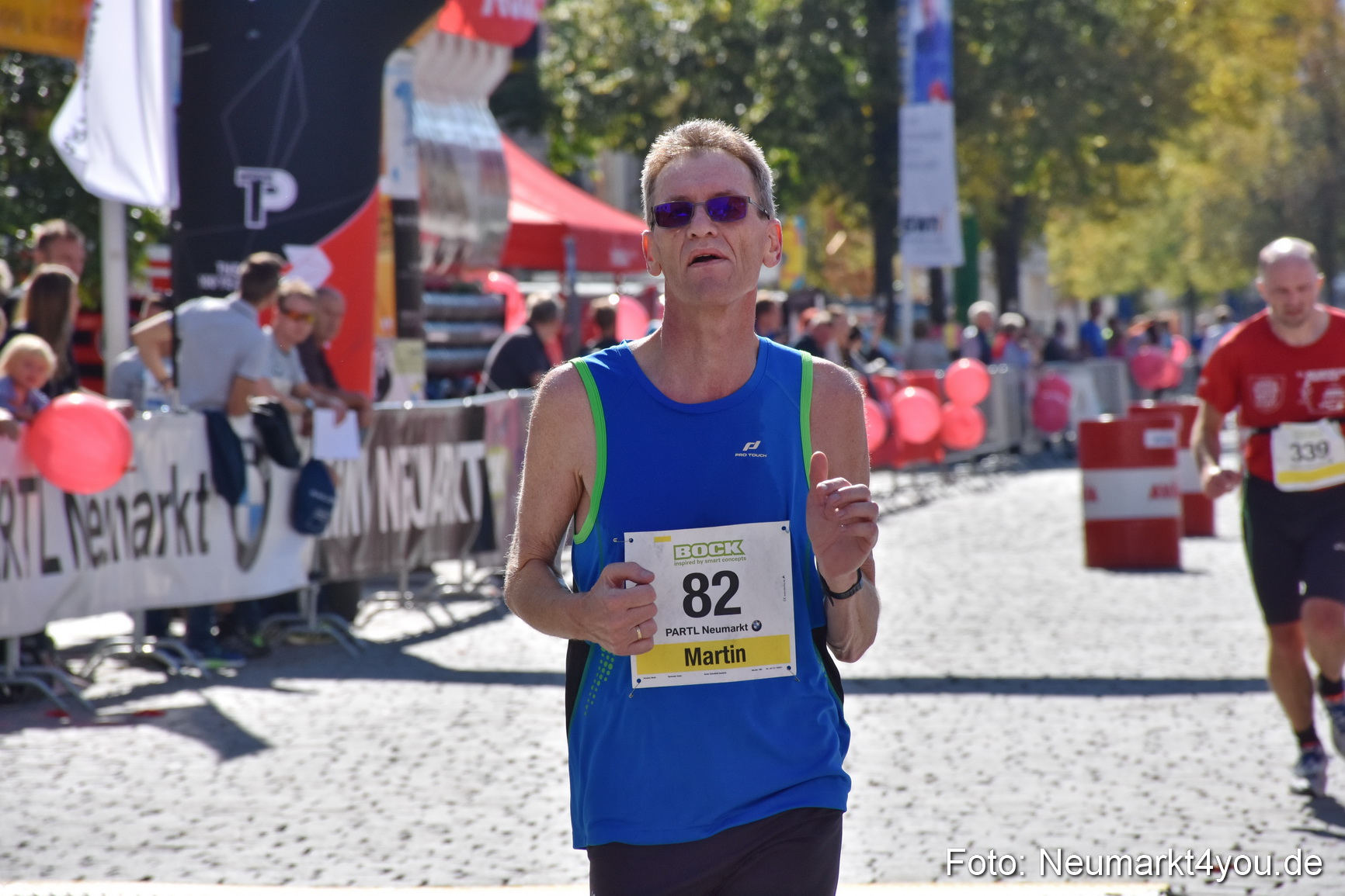 Zieleinlauf Stadtlauf Neumarkt 2018 0779