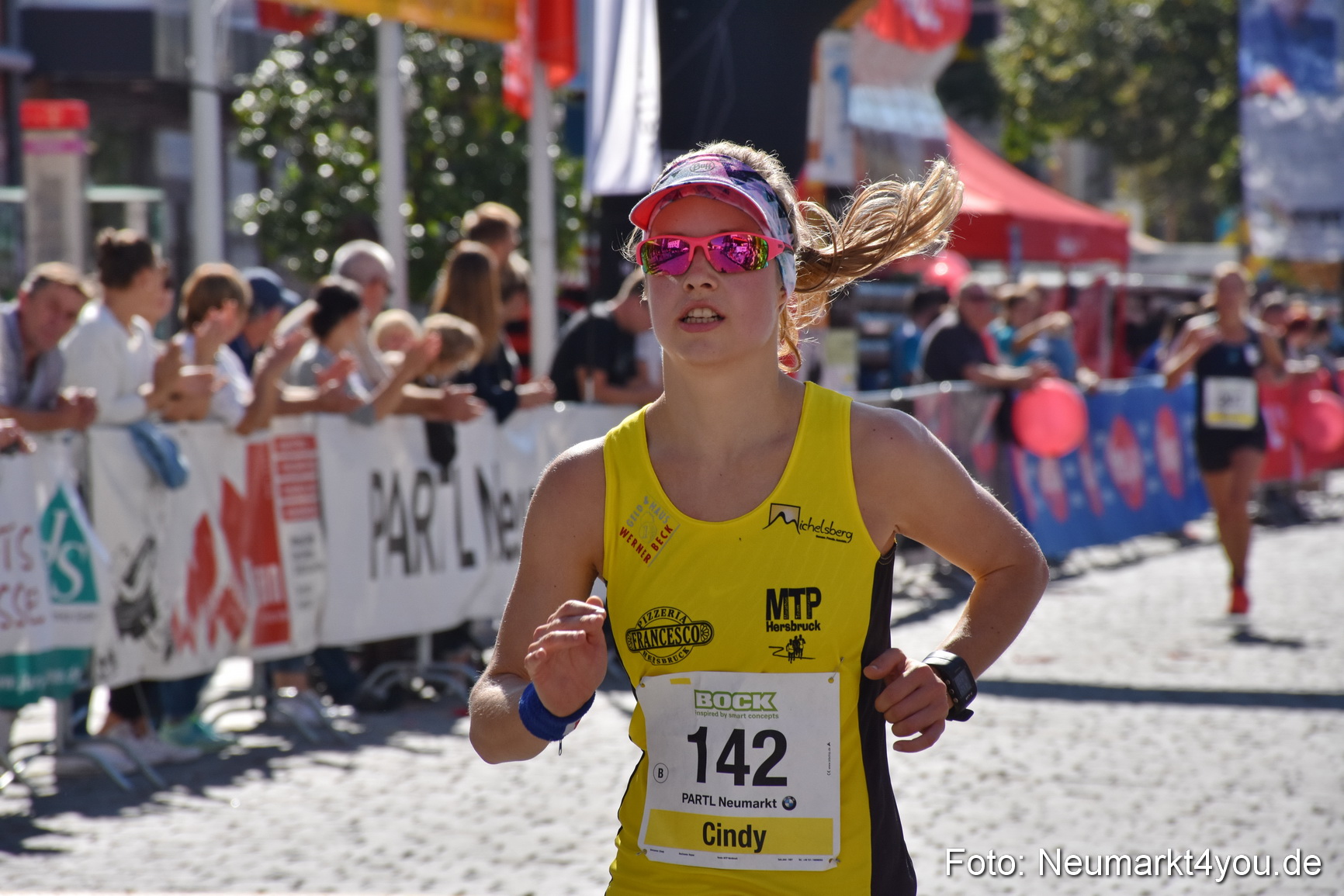 Zieleinlauf Stadtlauf Neumarkt 2018 0787