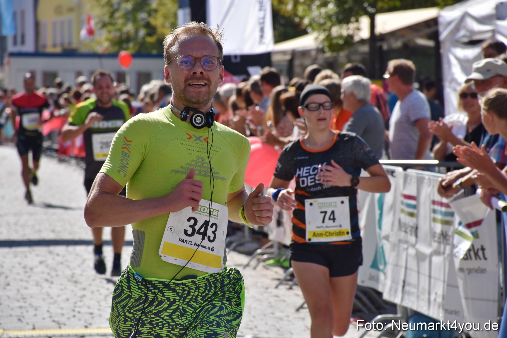 Zieleinlauf Stadtlauf Neumarkt 2018 0799
