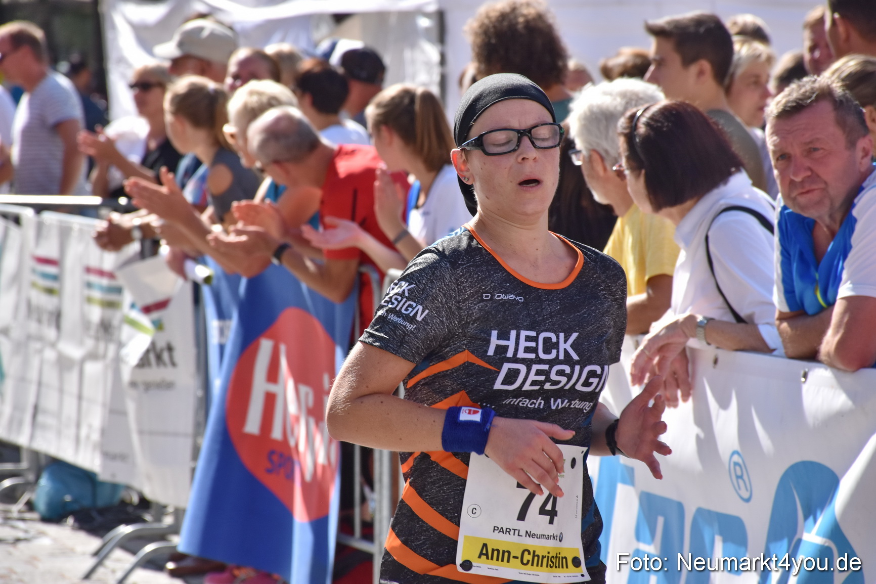 Zieleinlauf Stadtlauf Neumarkt 2018 0800