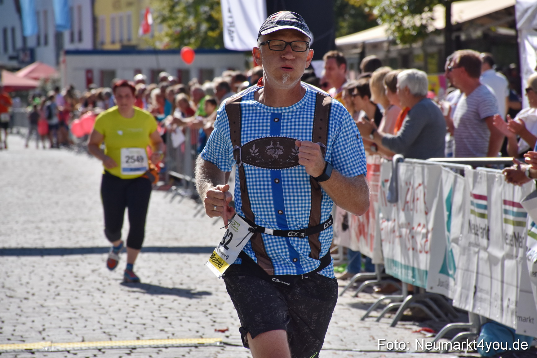 Zieleinlauf Stadtlauf Neumarkt 2018 0805