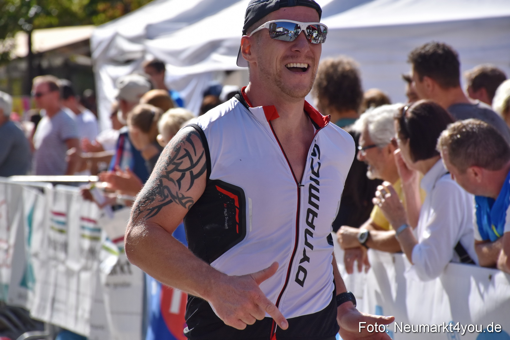 Zieleinlauf Stadtlauf Neumarkt 2018 0806