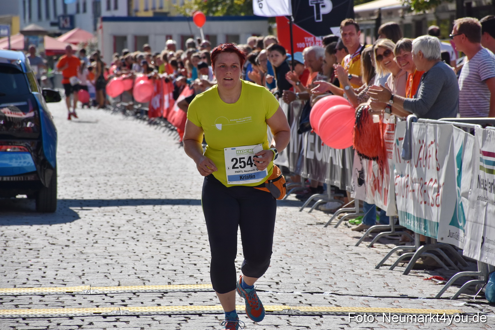 Zieleinlauf Stadtlauf Neumarkt 2018 0807
