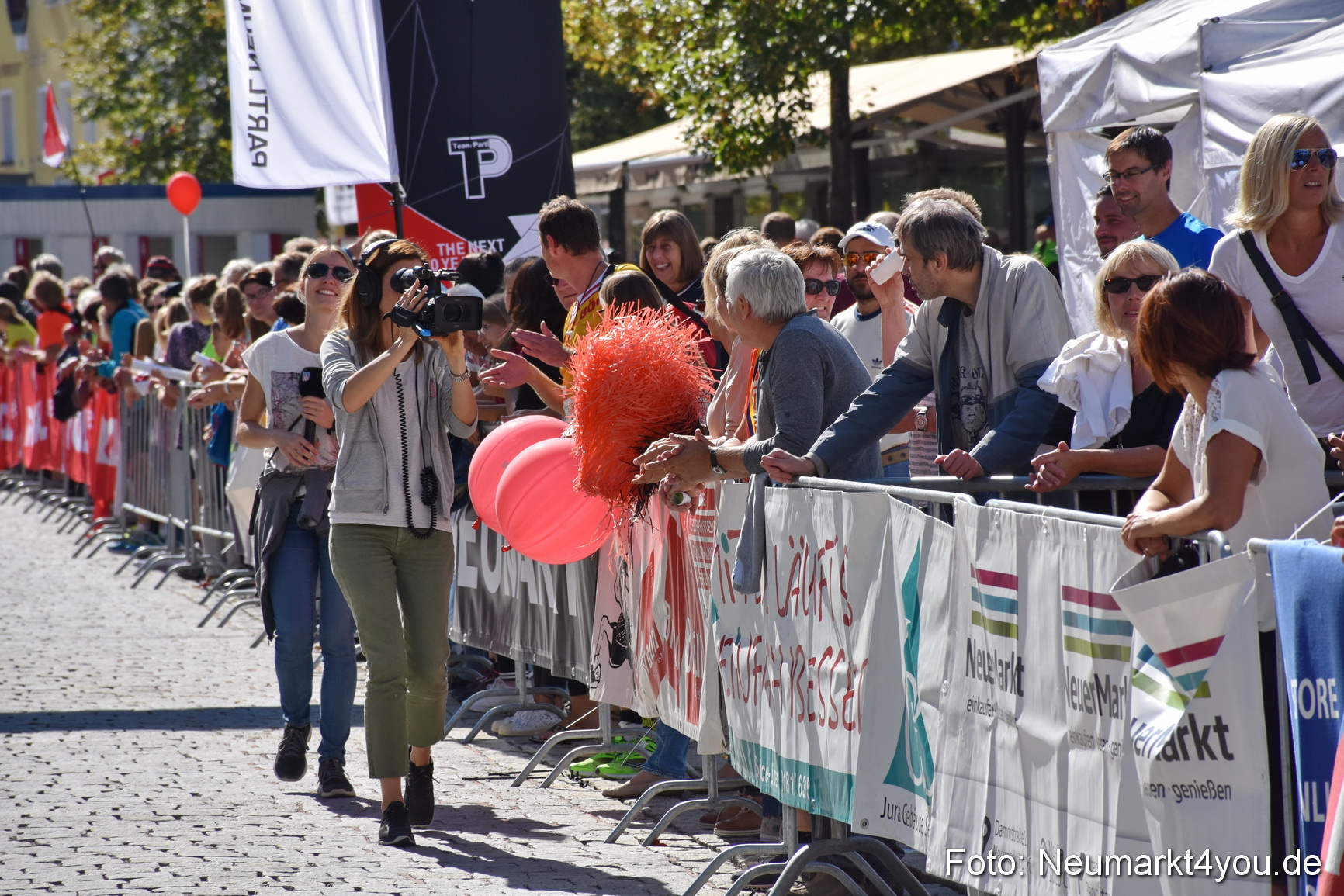 Zieleinlauf Stadtlauf Neumarkt 2018 0814