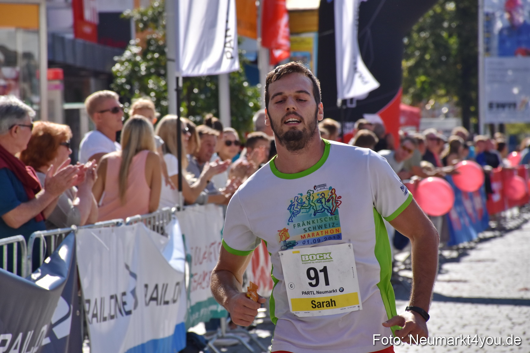 Zieleinlauf Stadtlauf Neumarkt 2018 0824