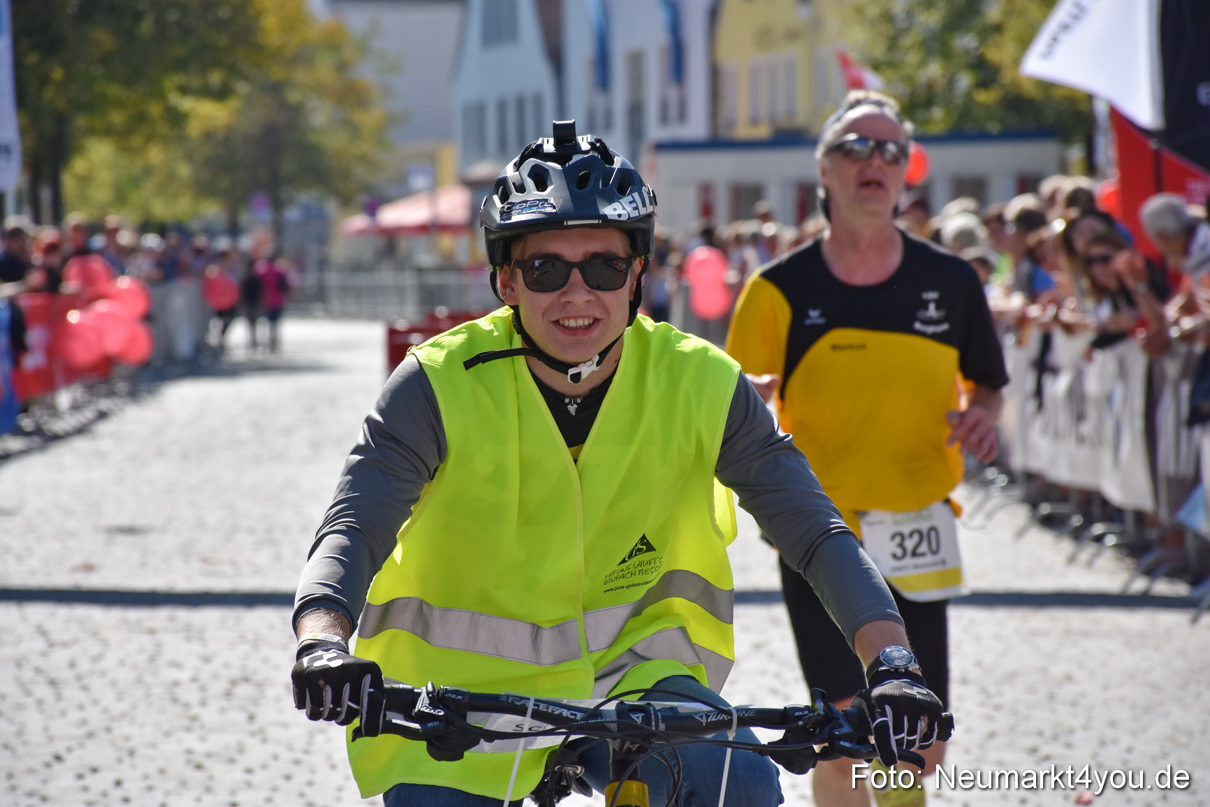 Zieleinlauf Stadtlauf Neumarkt 2018 0831