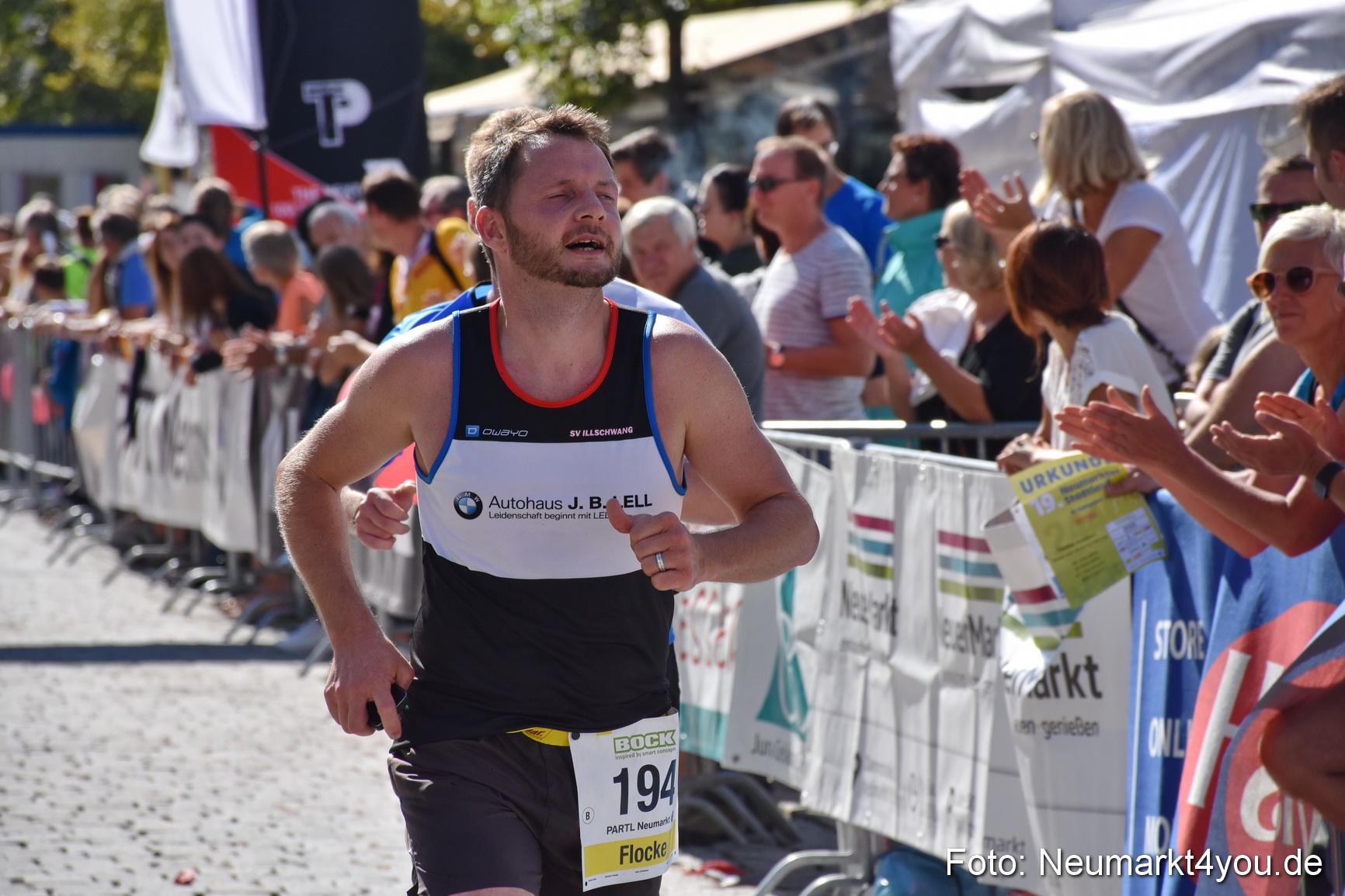 Zieleinlauf Stadtlauf Neumarkt 2018 0833