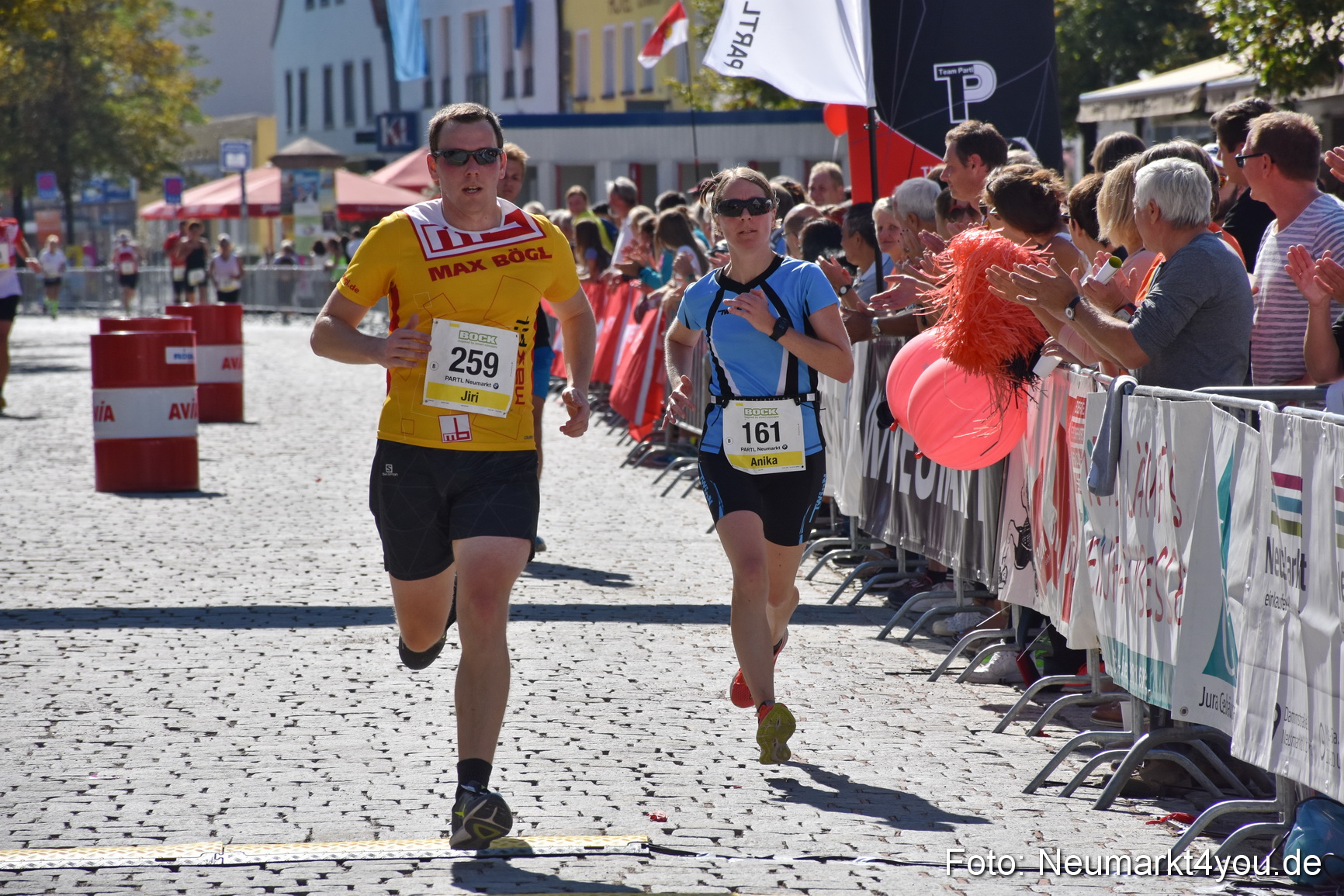 Zieleinlauf Stadtlauf Neumarkt 2018 0857