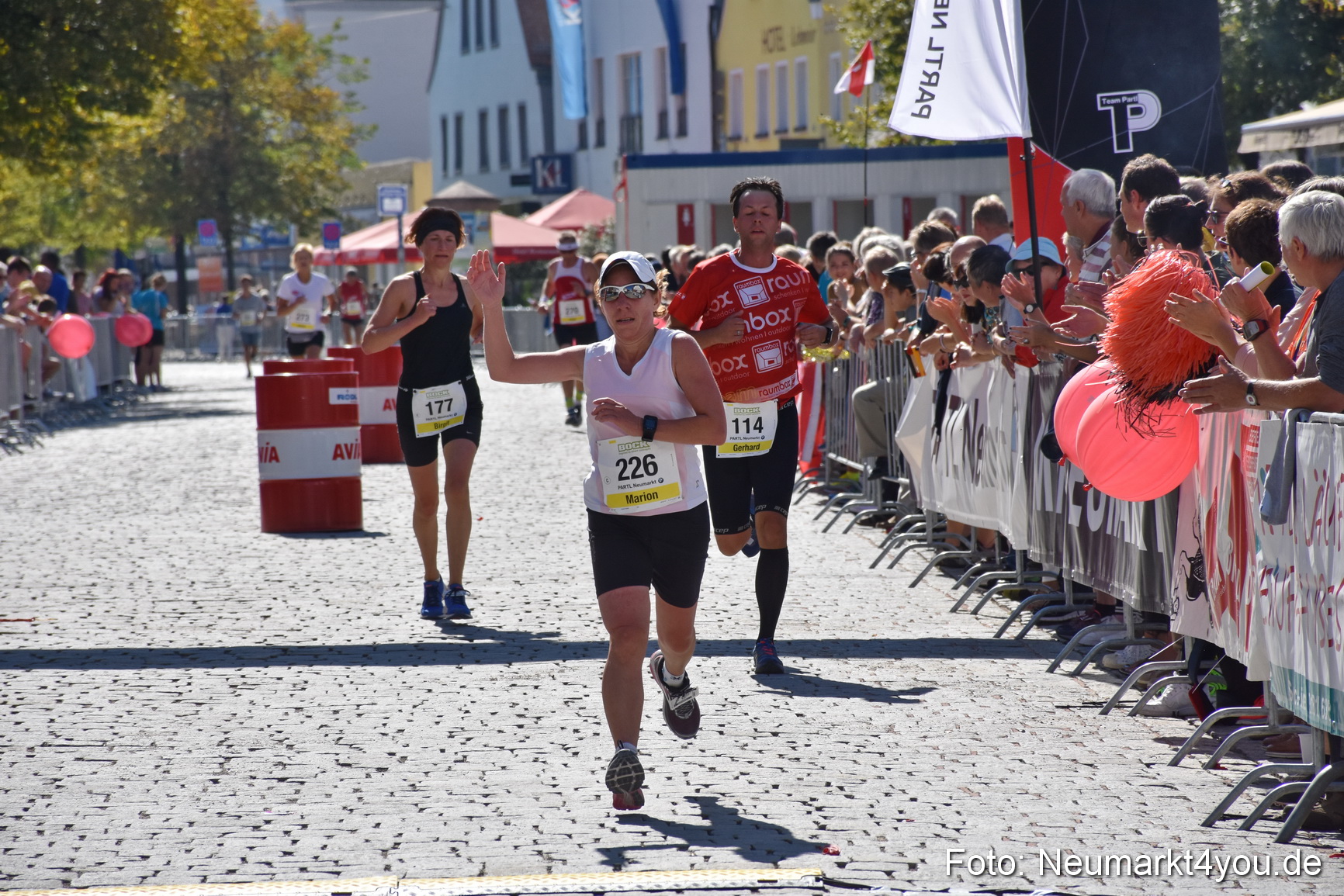 Zieleinlauf Stadtlauf Neumarkt 2018 0861