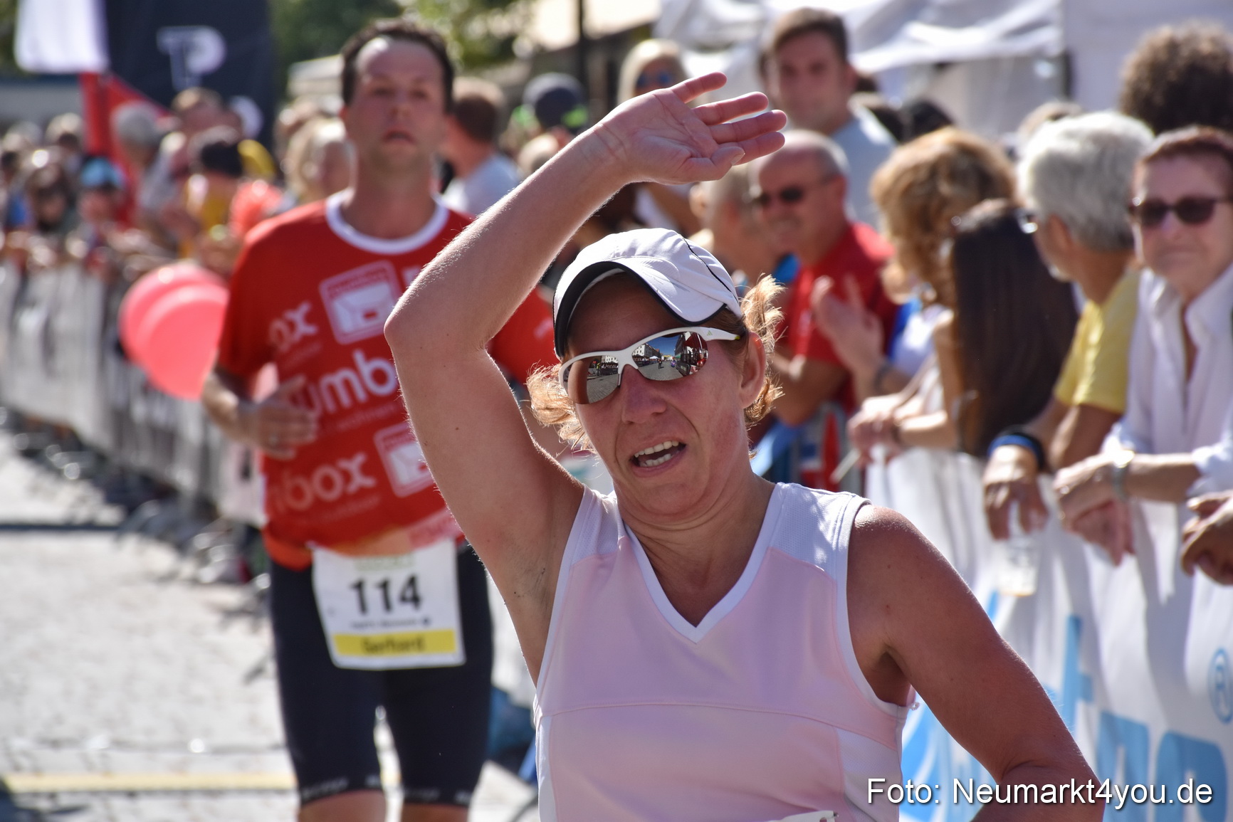 Zieleinlauf Stadtlauf Neumarkt 2018 0862