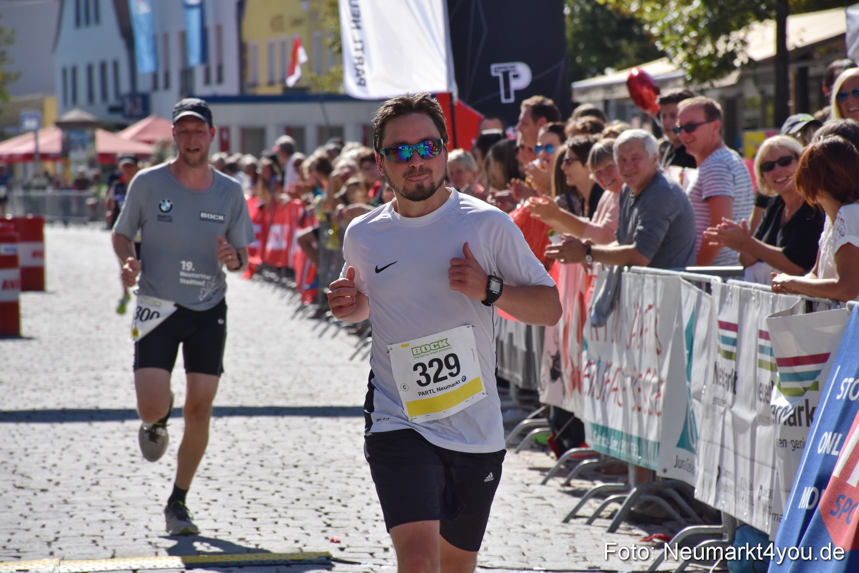 Zieleinlauf Stadtlauf Neumarkt 2018 0882
