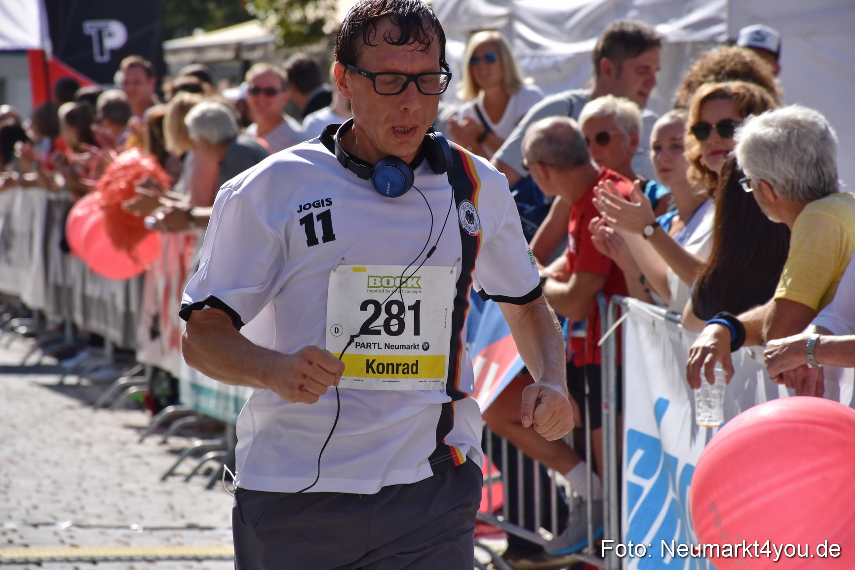 Zieleinlauf Stadtlauf Neumarkt 2018 0898