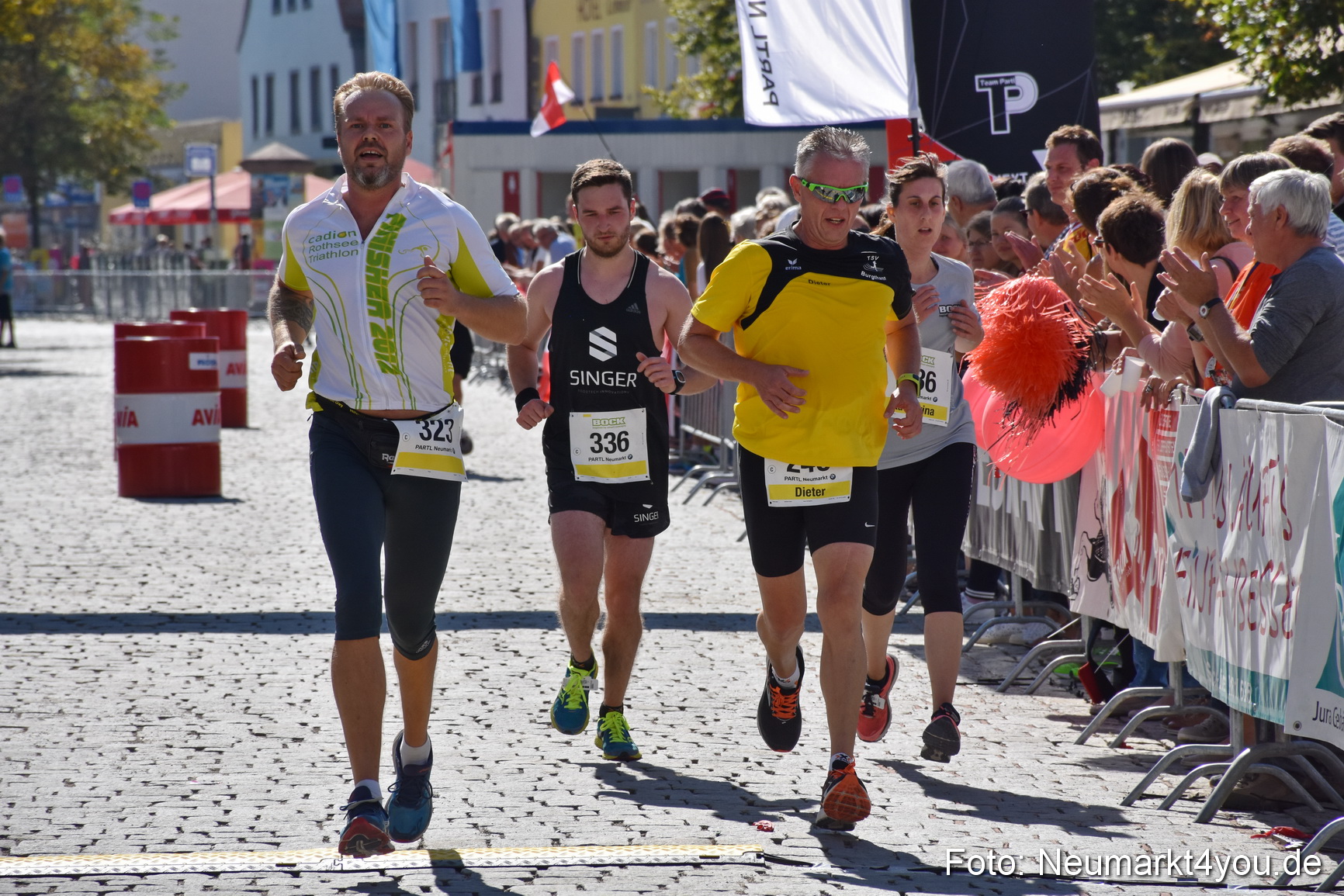 Zieleinlauf Stadtlauf Neumarkt 2018 0900