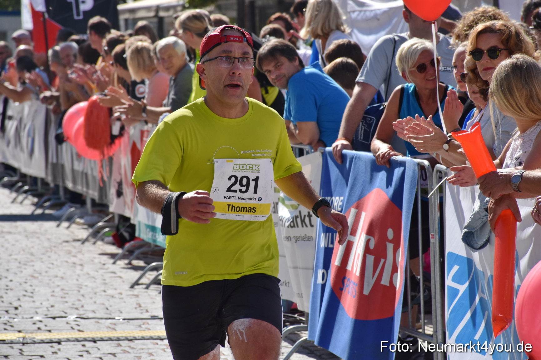 Zieleinlauf Stadtlauf Neumarkt 2018 0912