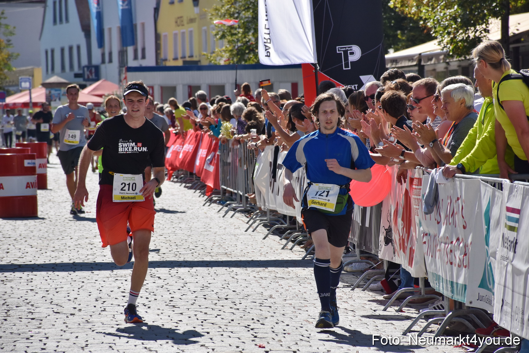 Zieleinlauf Stadtlauf Neumarkt 2018 0922