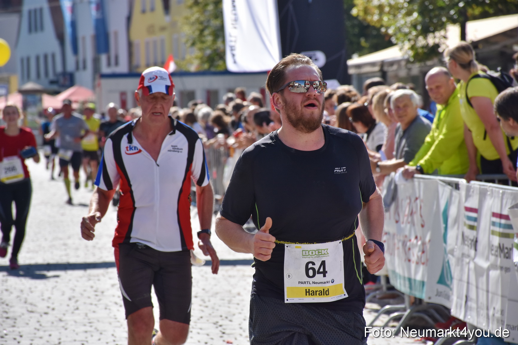 Zieleinlauf Stadtlauf Neumarkt 2018 0928