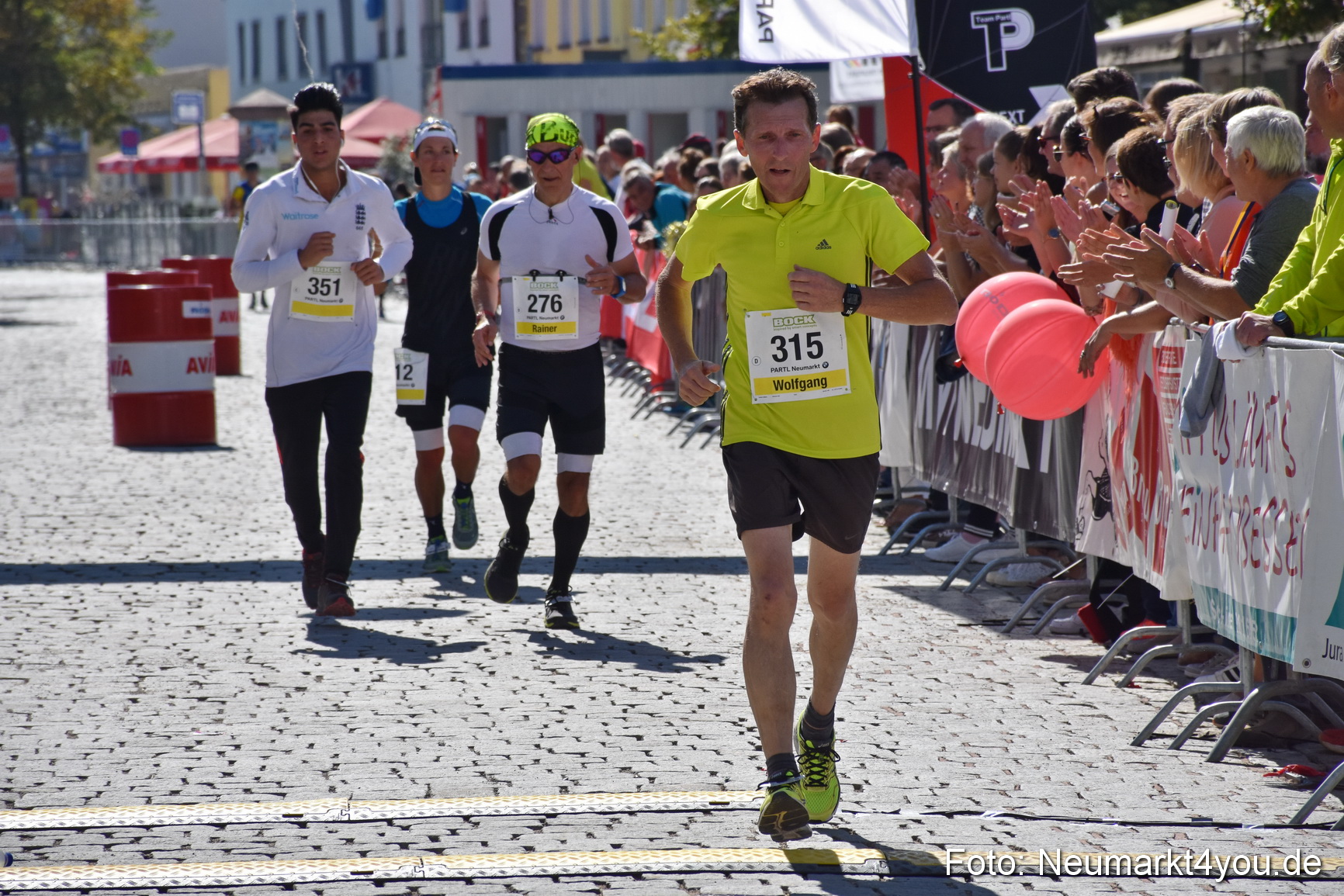 Zieleinlauf Stadtlauf Neumarkt 2018 0933