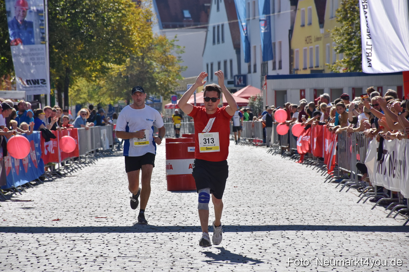 Zieleinlauf Stadtlauf Neumarkt 2018 0937