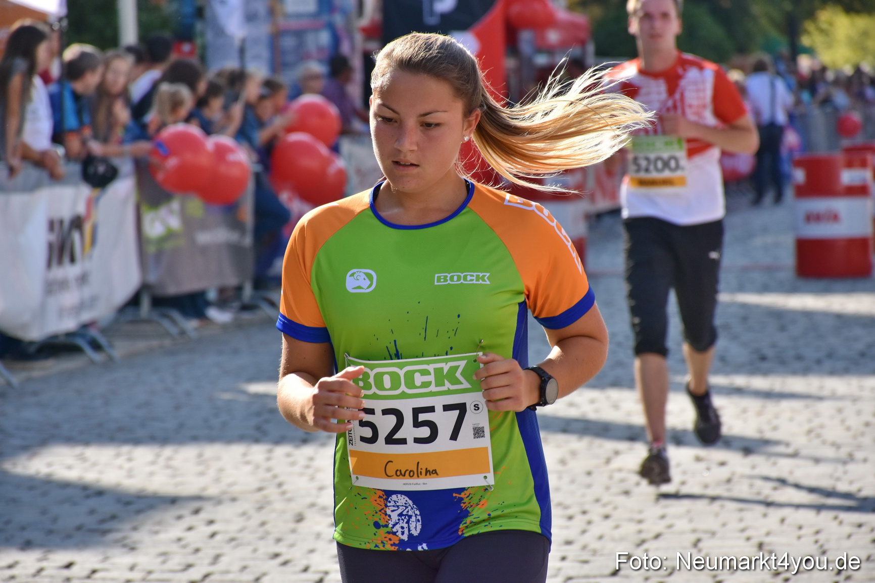 Stadtlauf Neumarkt Zieleinlauf 2019 0117