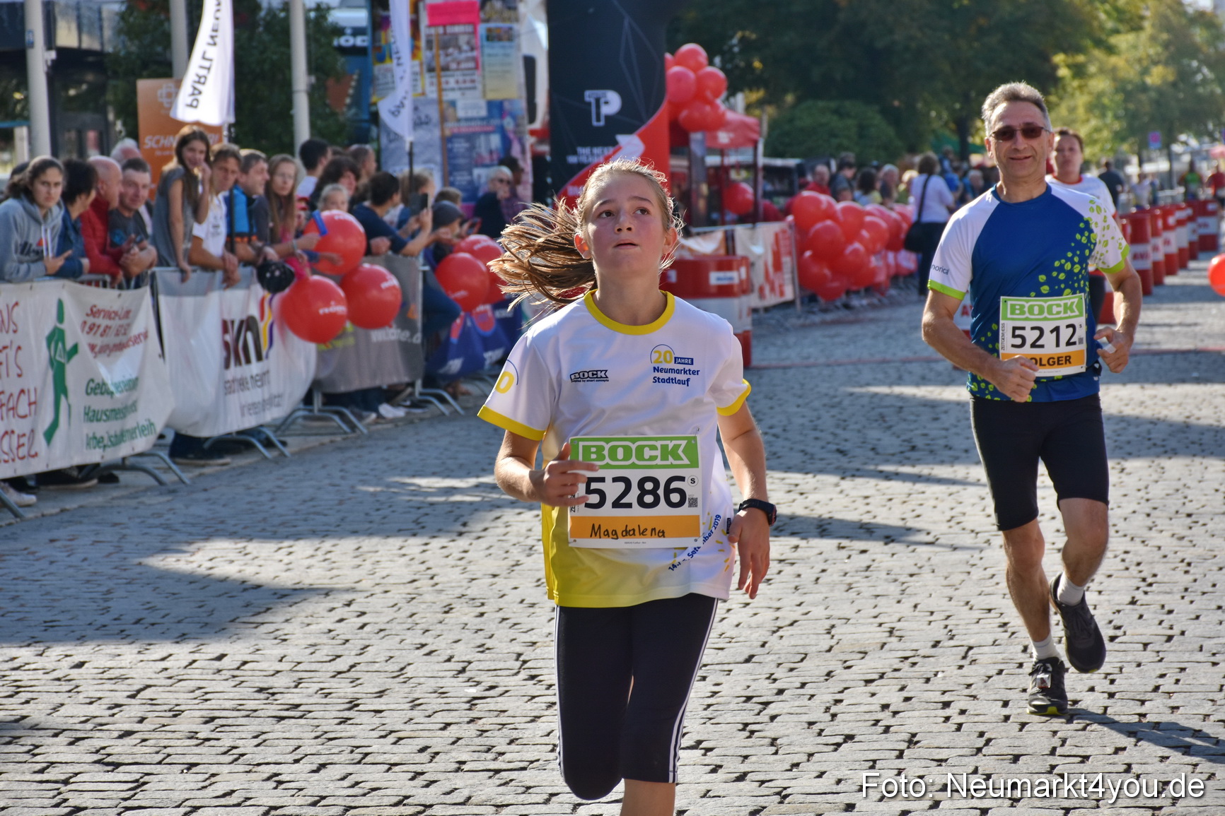 Stadtlauf Neumarkt Zieleinlauf 2019 0130
