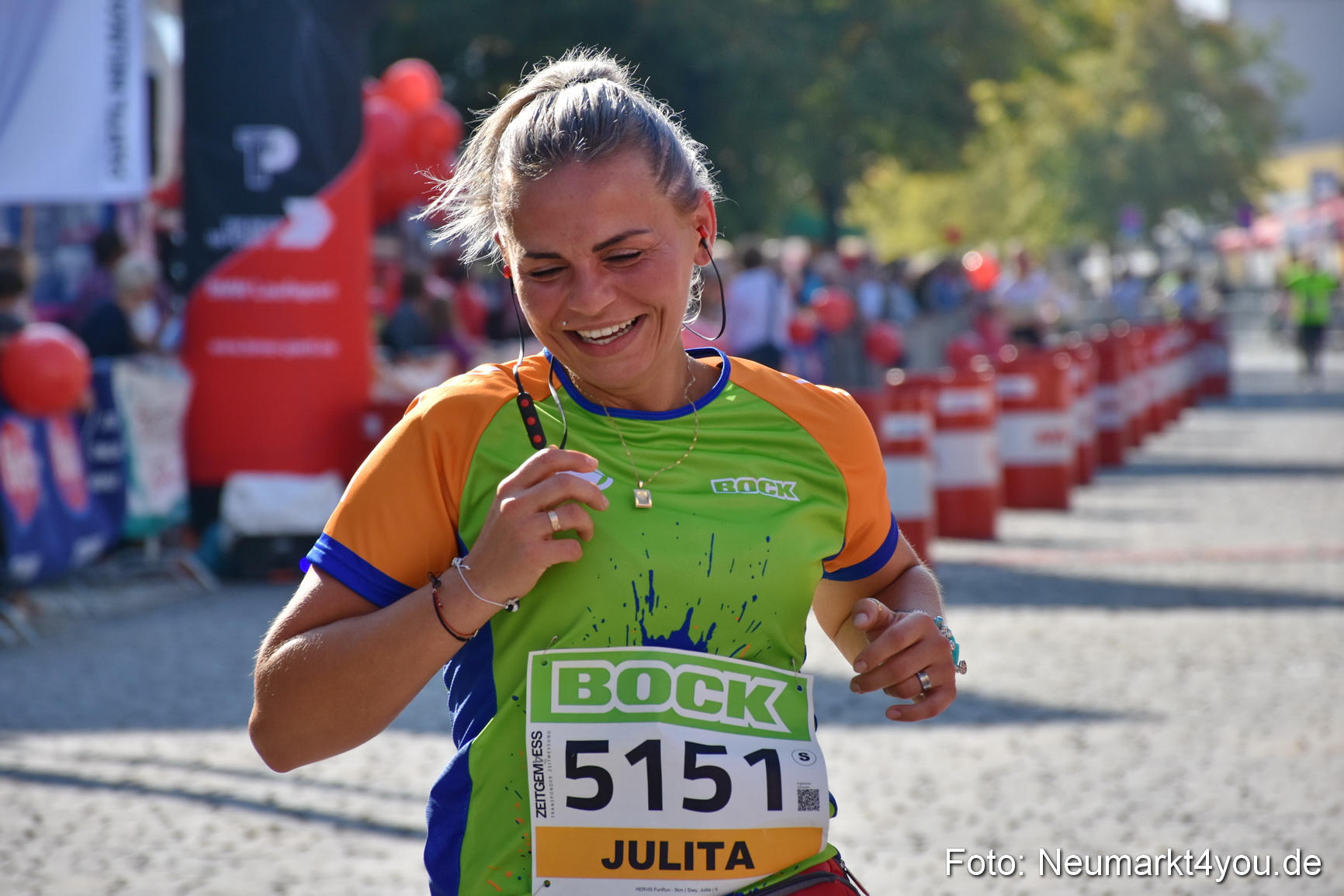 Stadtlauf Neumarkt Zieleinlauf 2019 0218