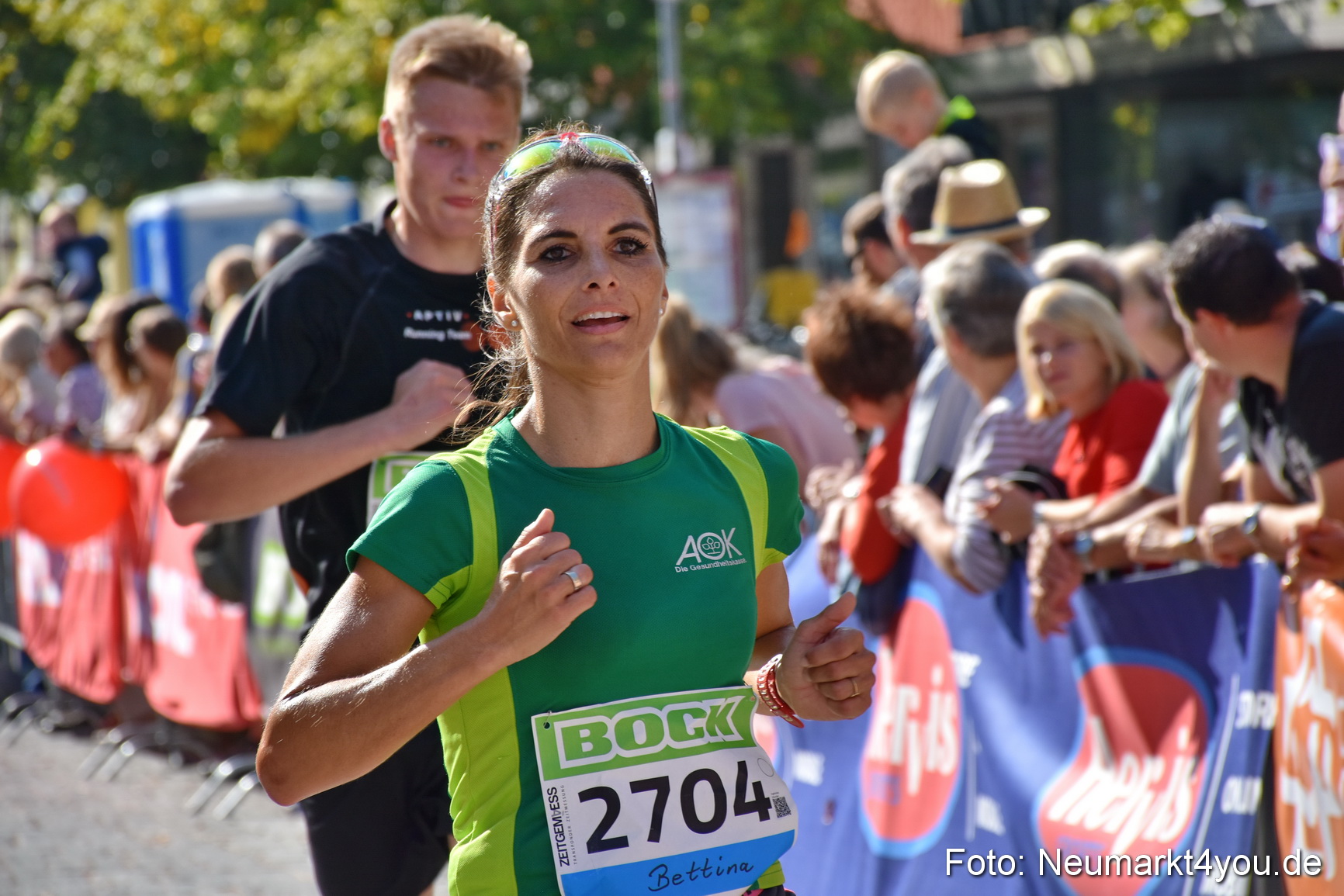 Stadtlauf Neumarkt Zieleinlauf 2019 0314