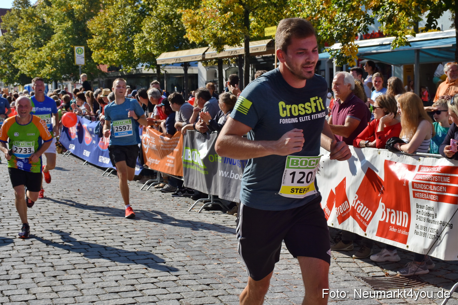 Stadtlauf Neumarkt Zieleinlauf 2019 0409
