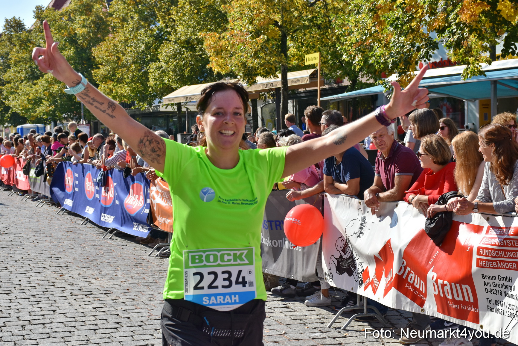 Stadtlauf Neumarkt Zieleinlauf 2019 0574