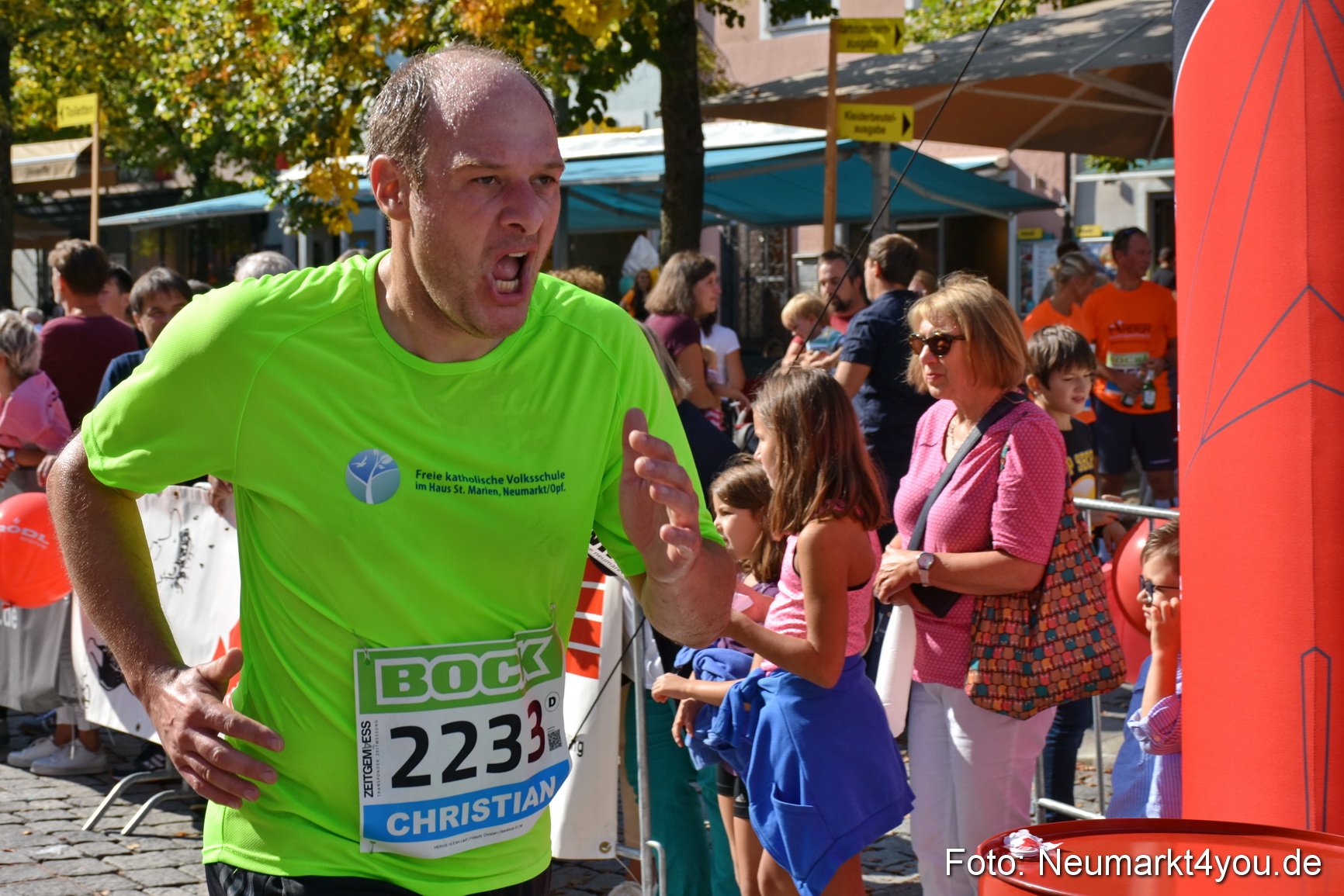 Stadtlauf Neumarkt Zieleinlauf 2019 0619