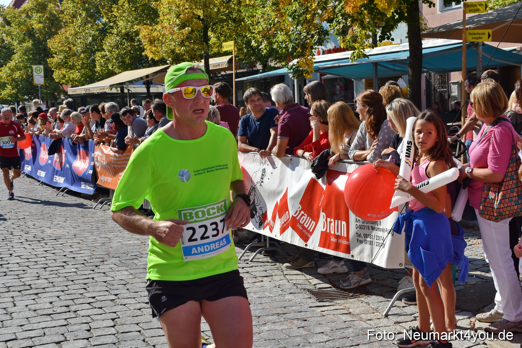 Stadtlauf Neumarkt Zieleinlauf 2019 0629