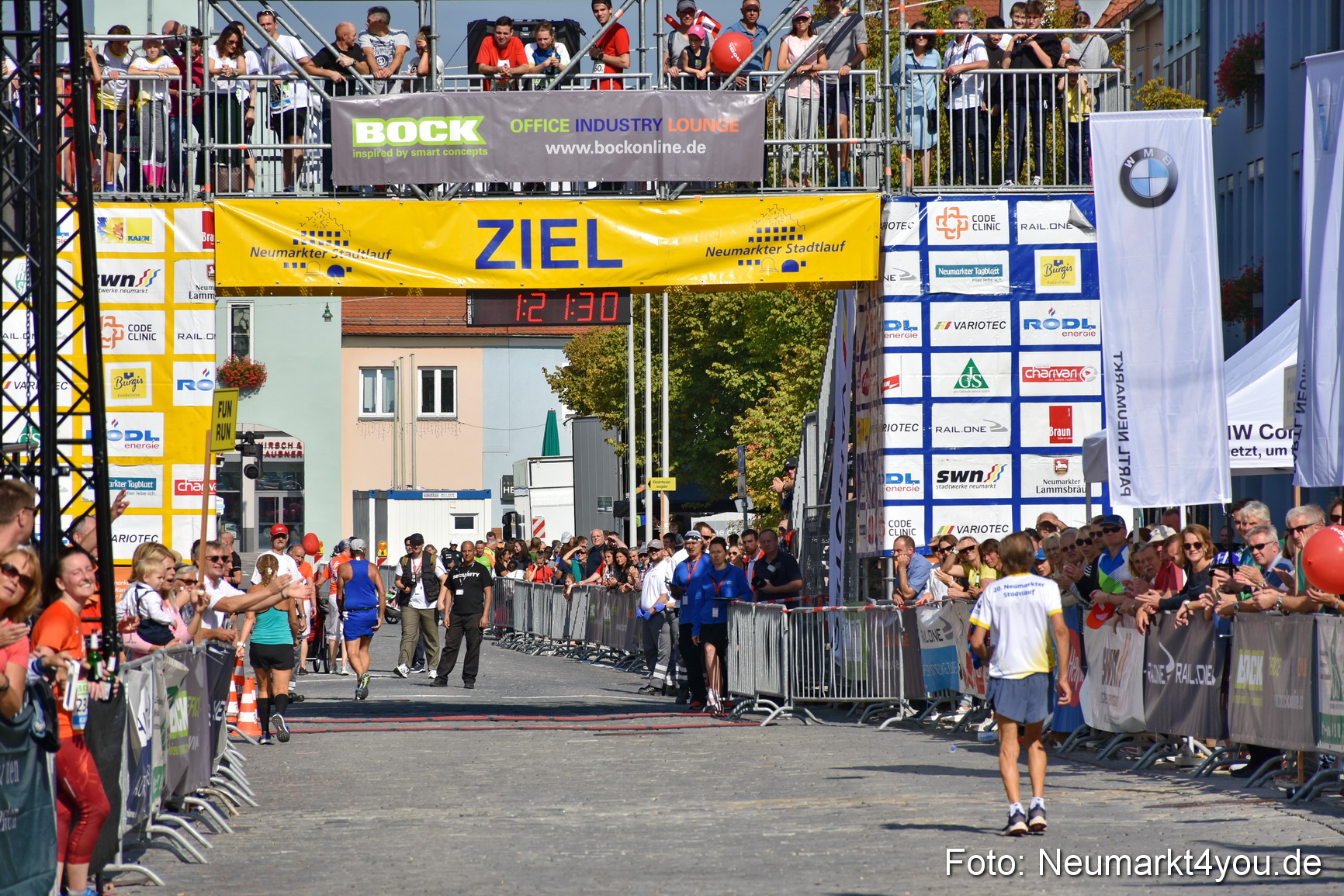 Stadtlauf Neumarkt Zieleinlauf 2019 0805