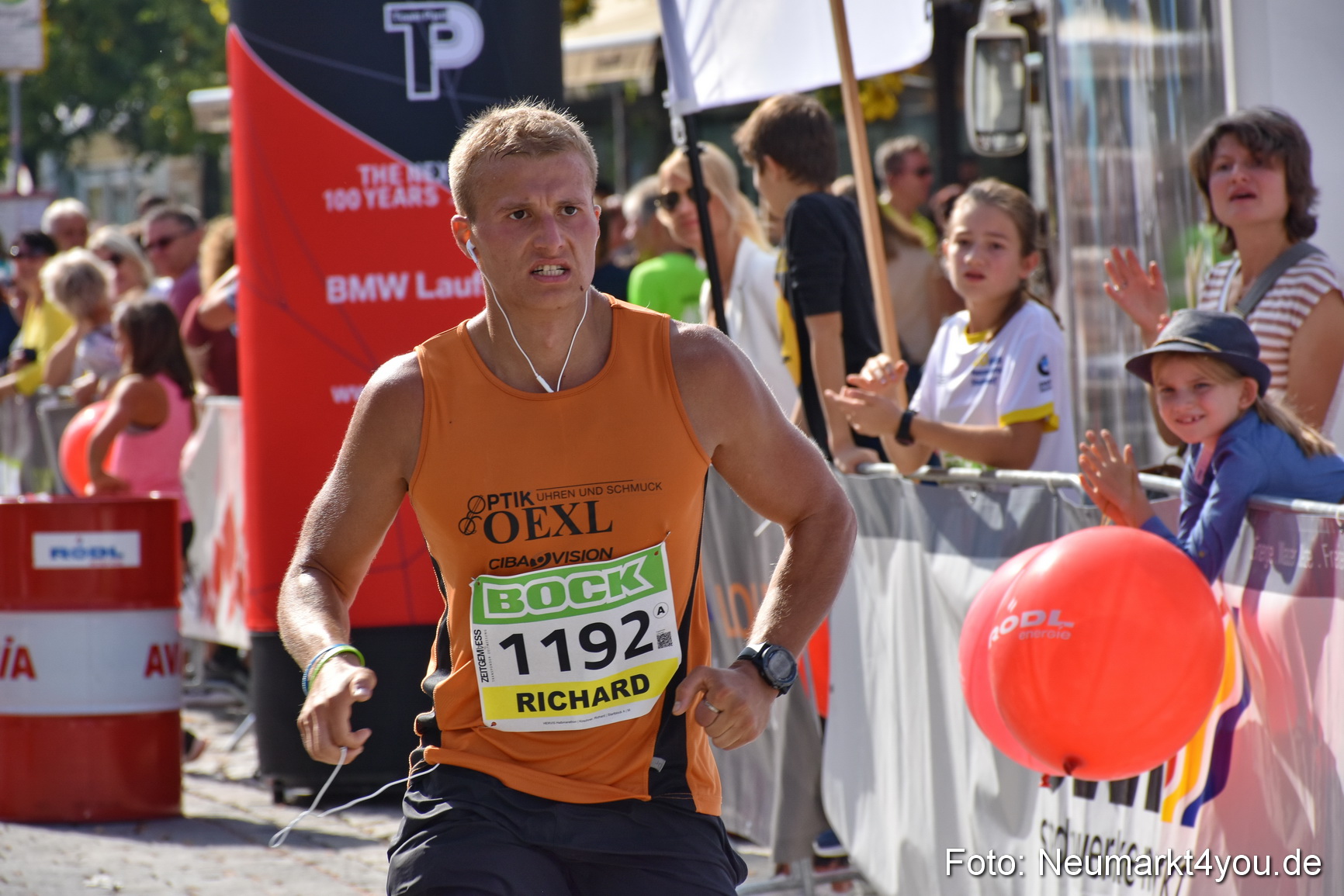 Stadtlauf Neumarkt Zieleinlauf 2019 0812
