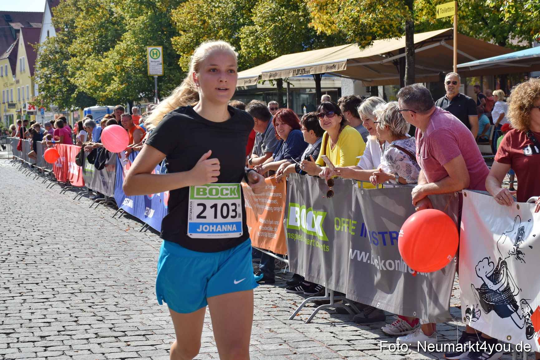 Stadtlauf Neumarkt Zieleinlauf 2019 0818