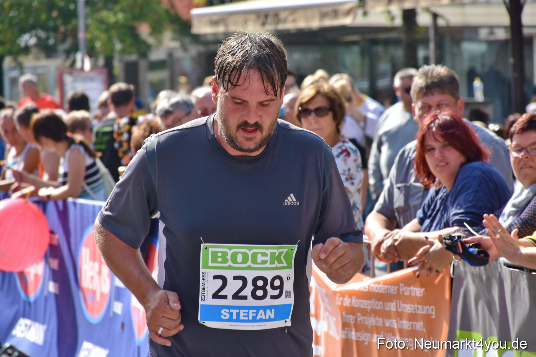 Stadtlauf Neumarkt Zieleinlauf 2019 0821
