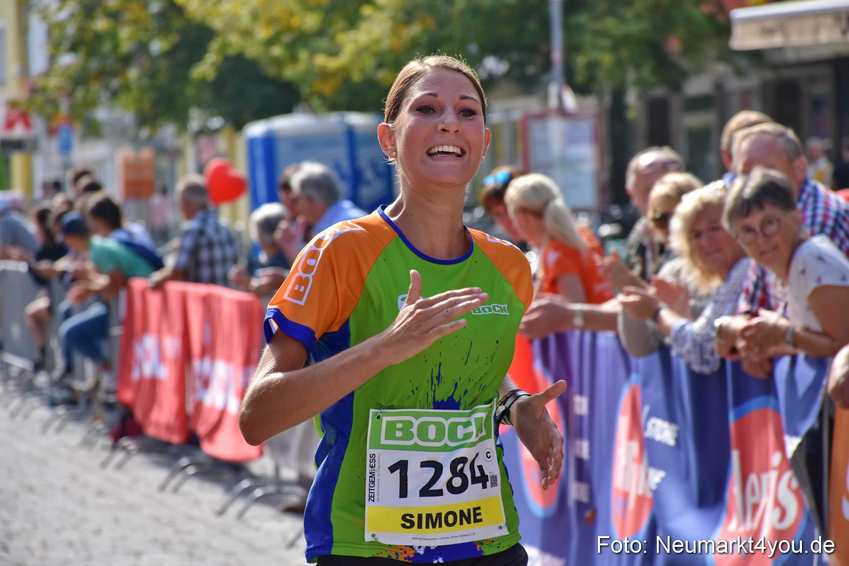 Stadtlauf Neumarkt Zieleinlauf 2019 0906